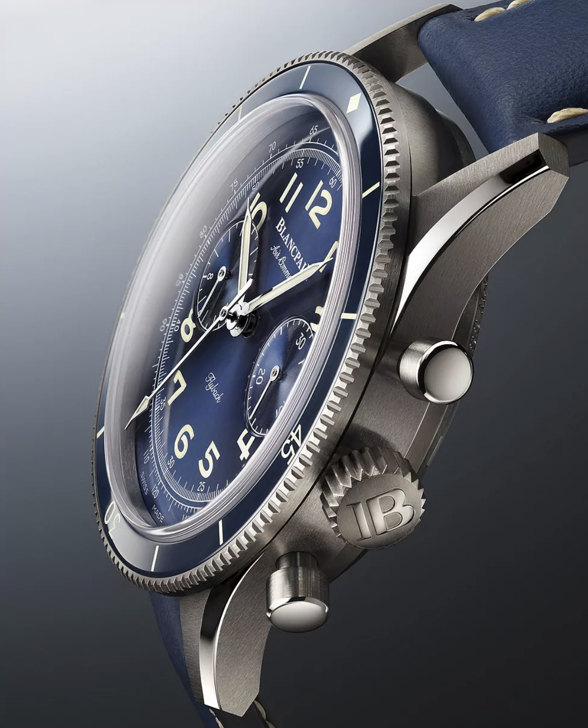 Uno de los nuevos cron&oacute;grafos de Blancpain/Foto: Blancpain