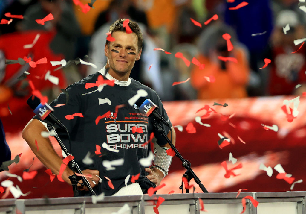 Tom Brady en la Super Bowl de 2021