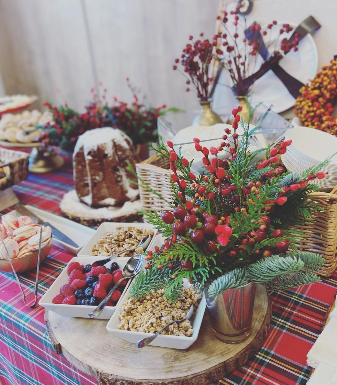 Mesa dulce de Navidad/Foto; Sixsence