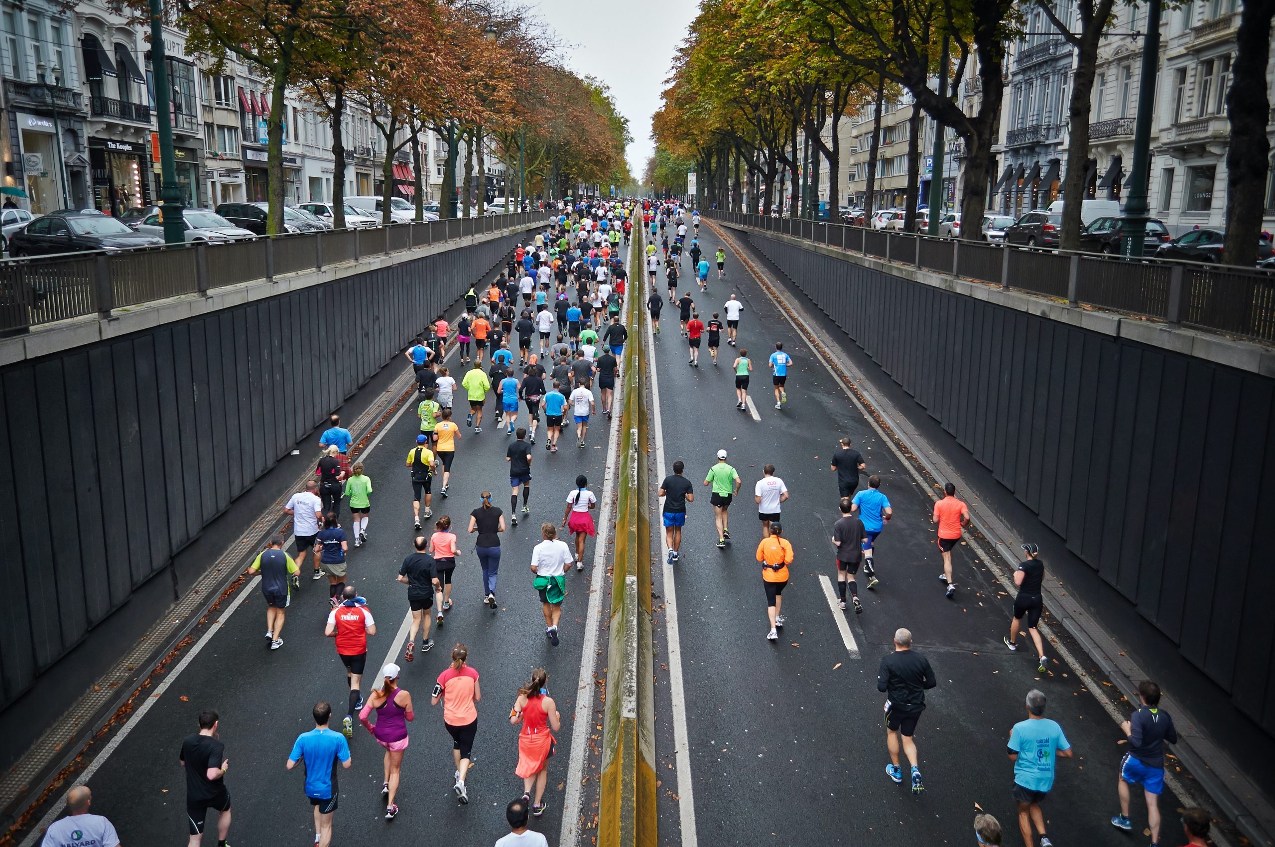 Corriendo una marat&oacute;n