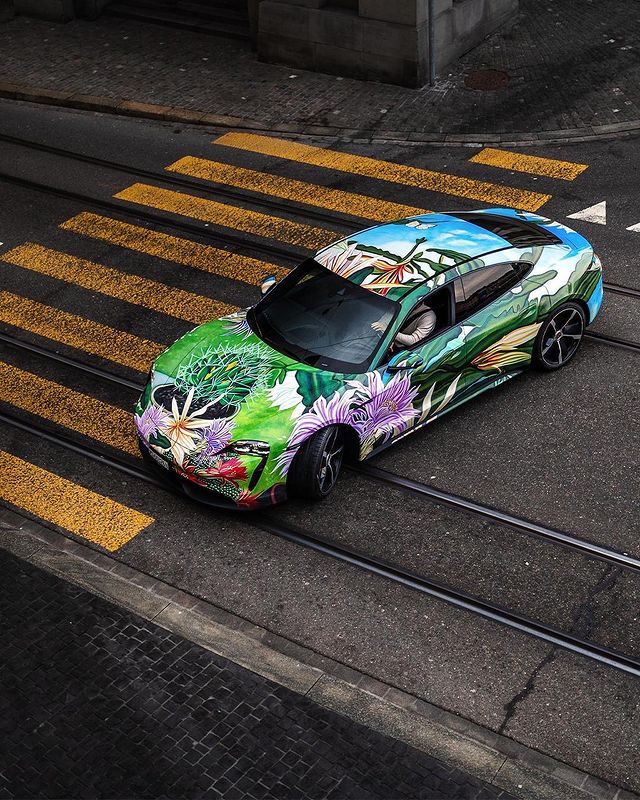 'Art Car' de Porsche