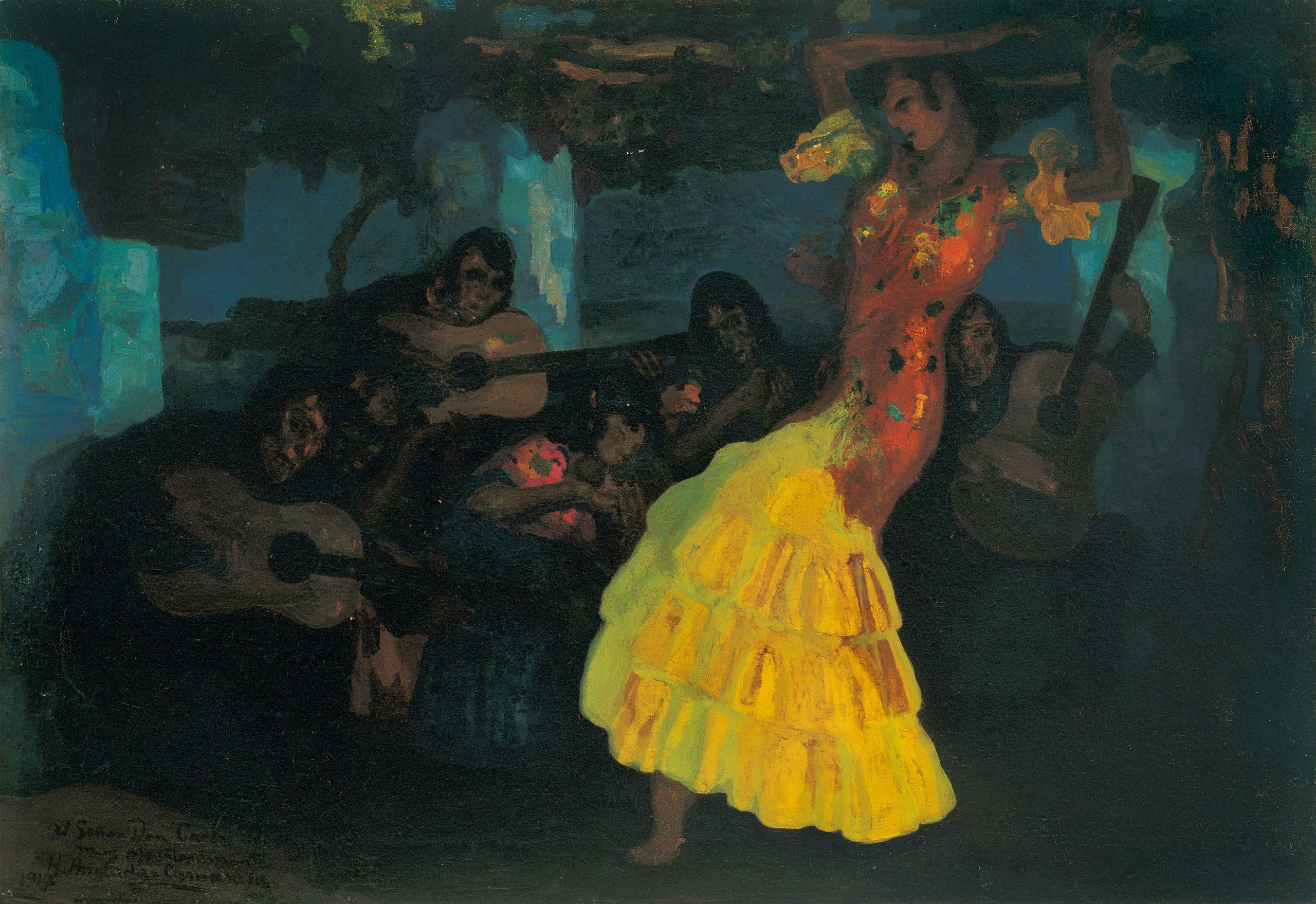 Baile Gitano de Anglada-Carmasa / Foto: Museo Carmen Thyssen