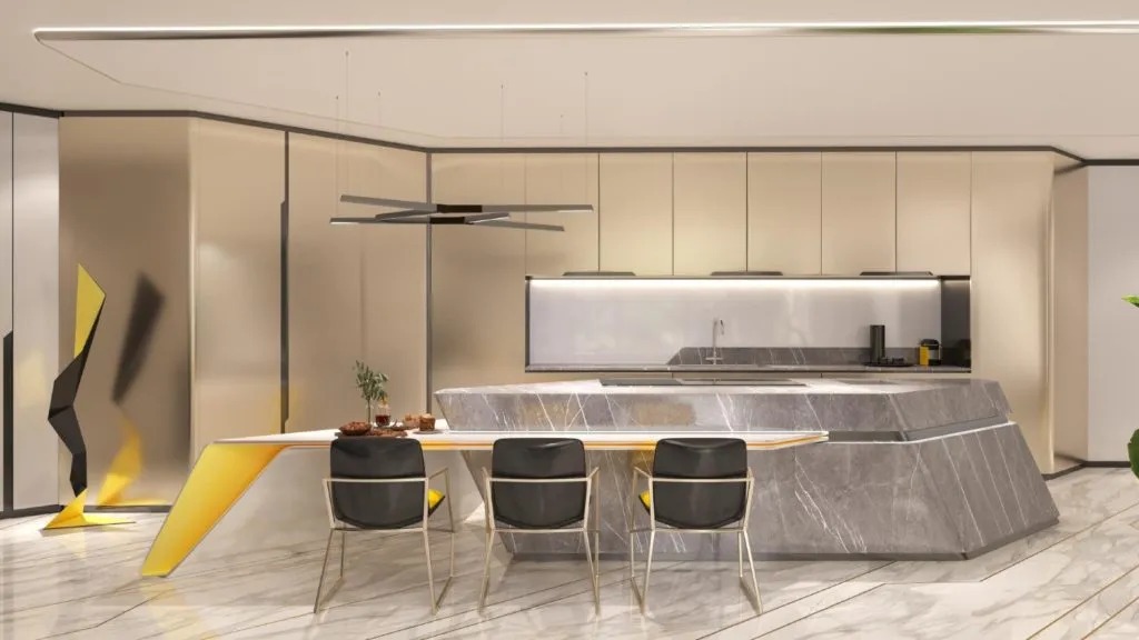 Cocina de la villa