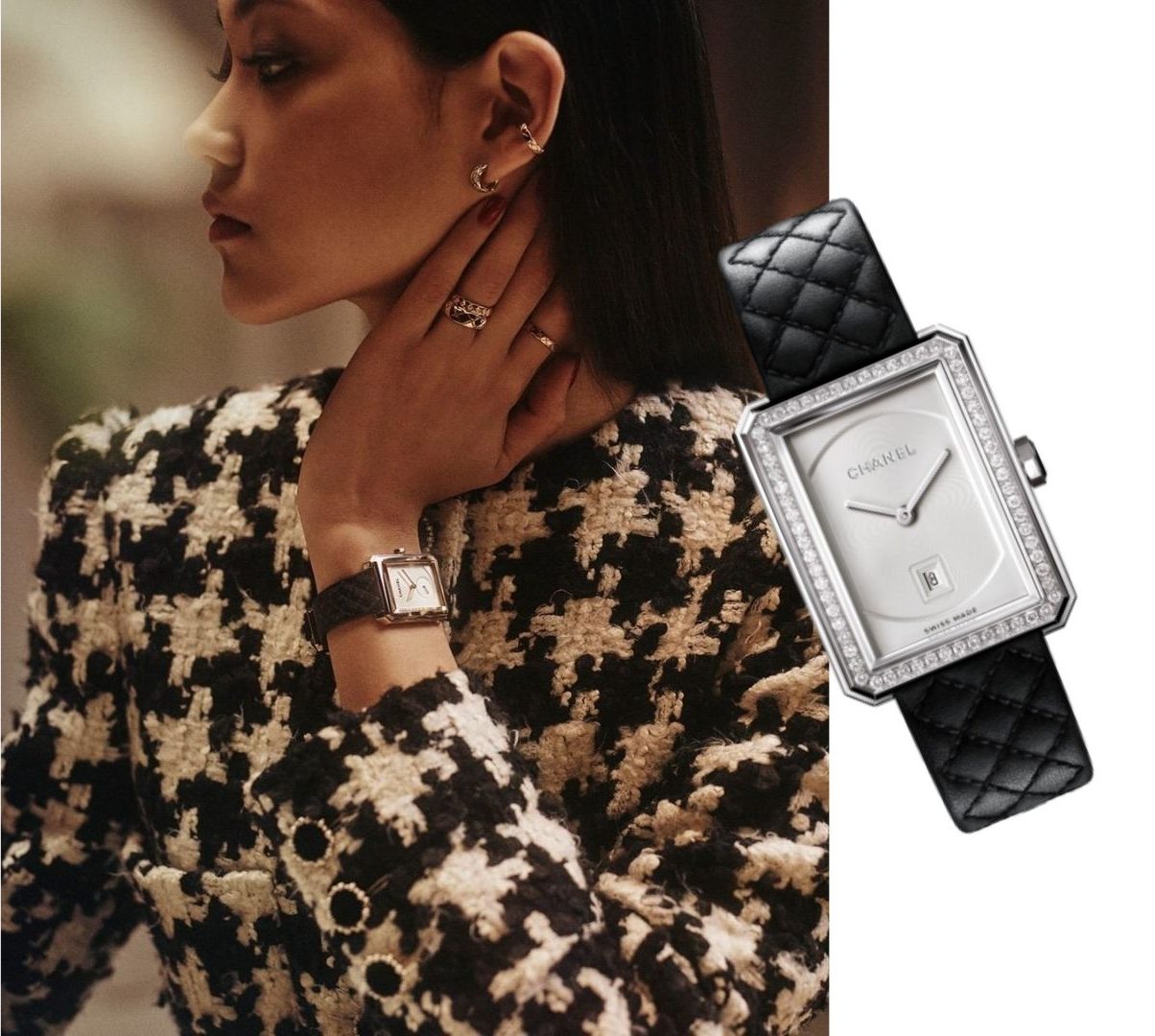 Reloj negro