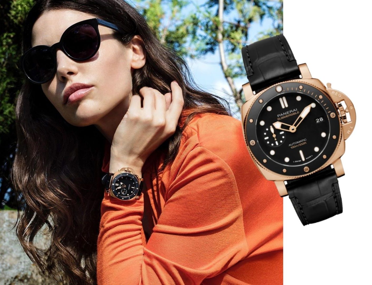 reloj negro