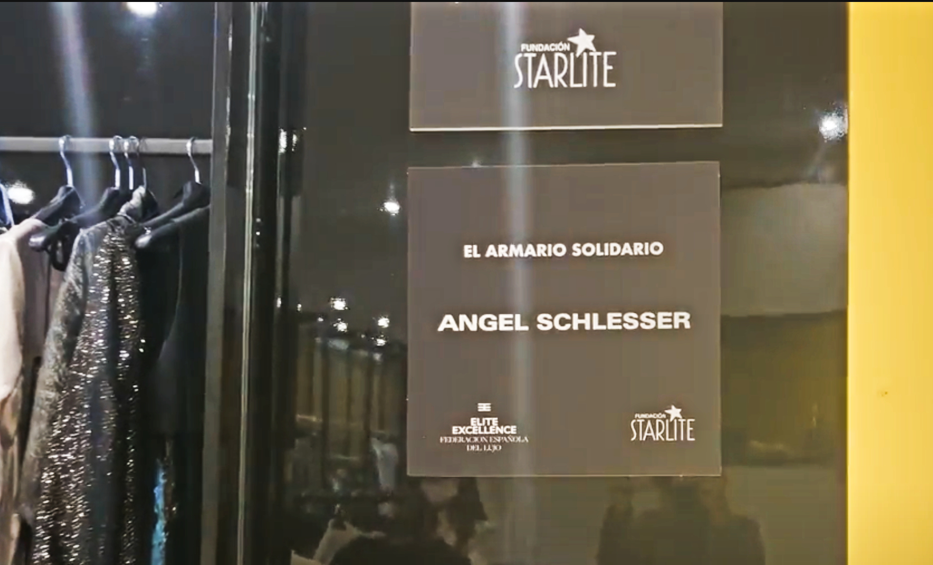 El armario solidario de Ángel Schlesser/Foto; Fina Grosso