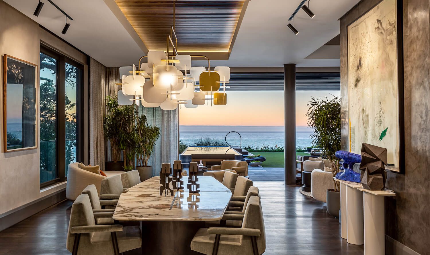 Interior de las Clifton Terraces/Foto: Saota 