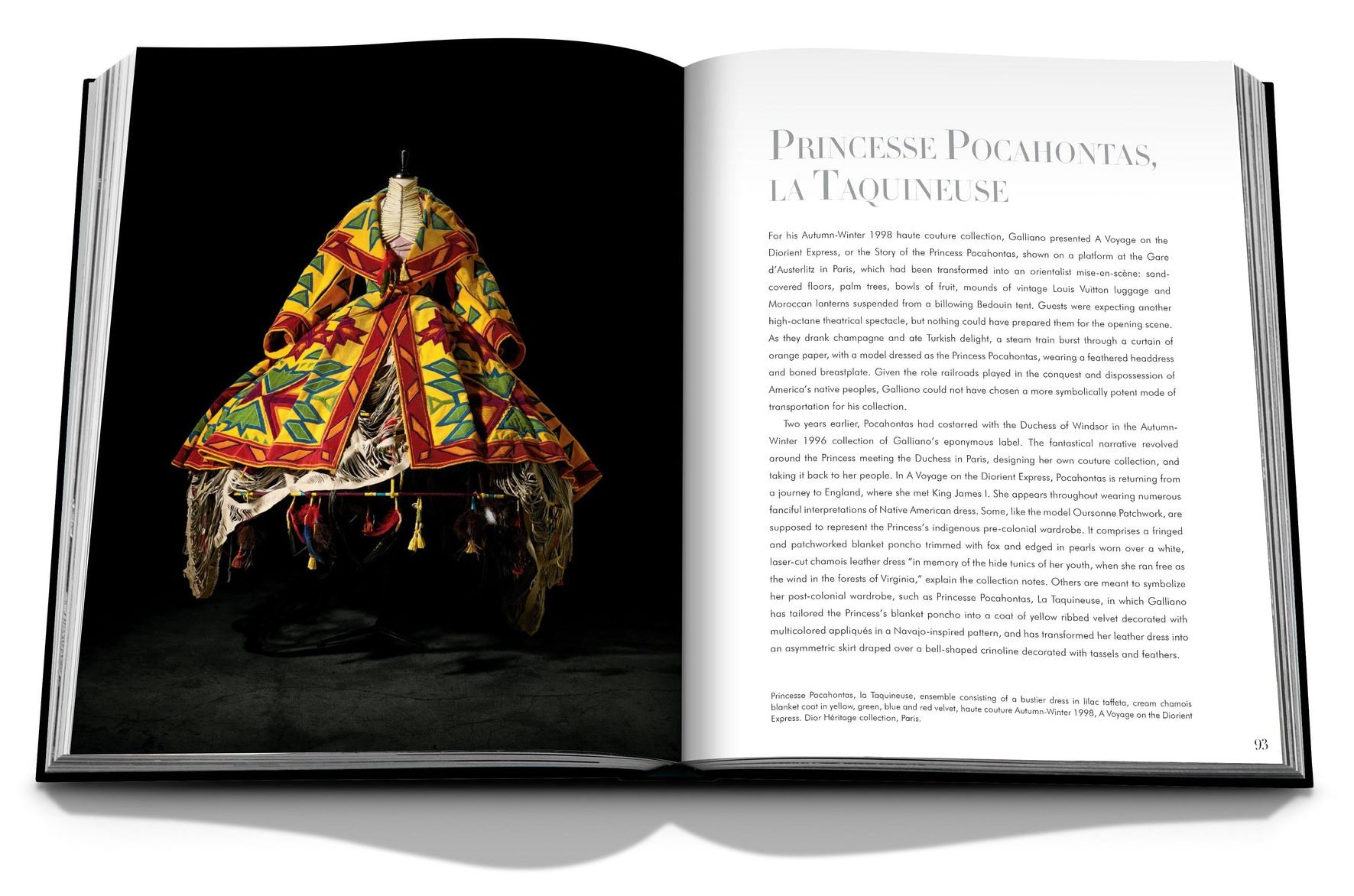 Interior del libro Dior by John Galliano