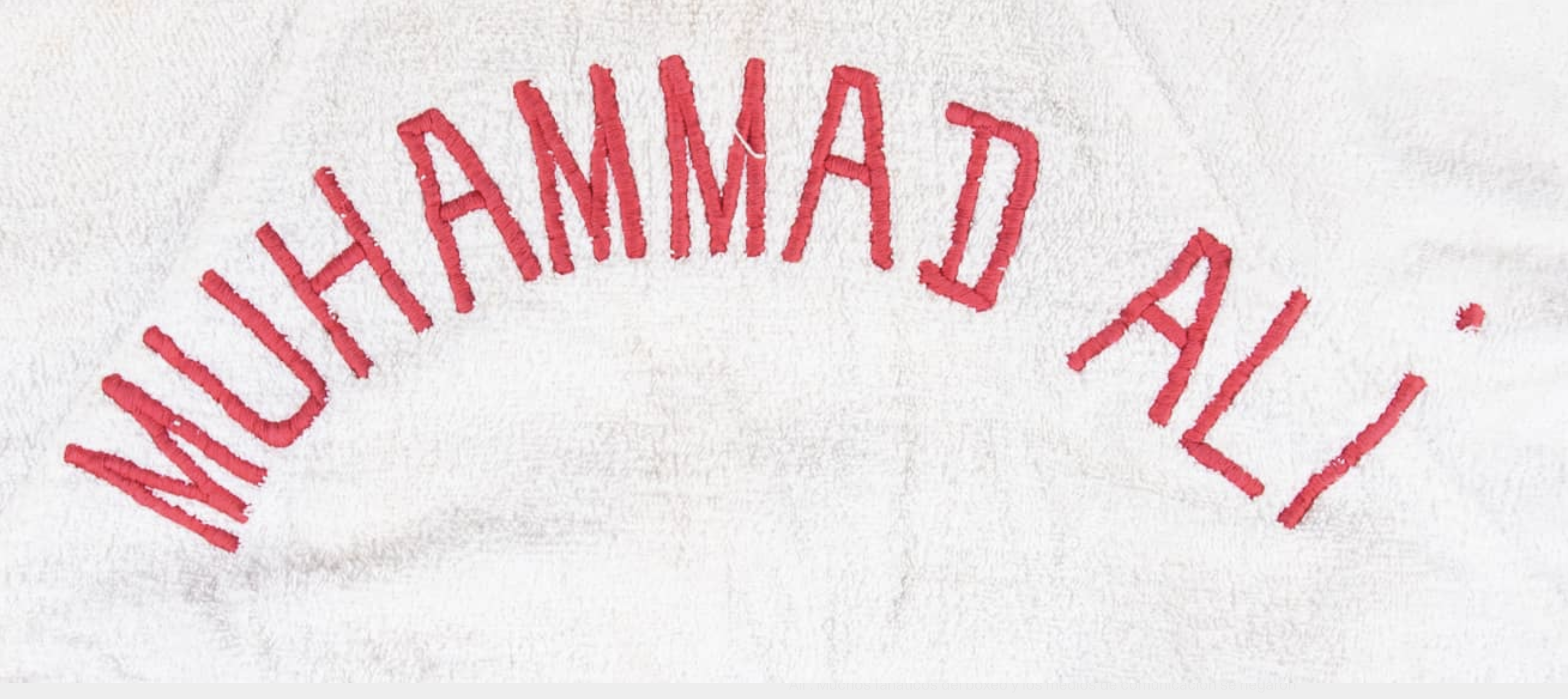 T&uacute;nica de Muhammad Ali
