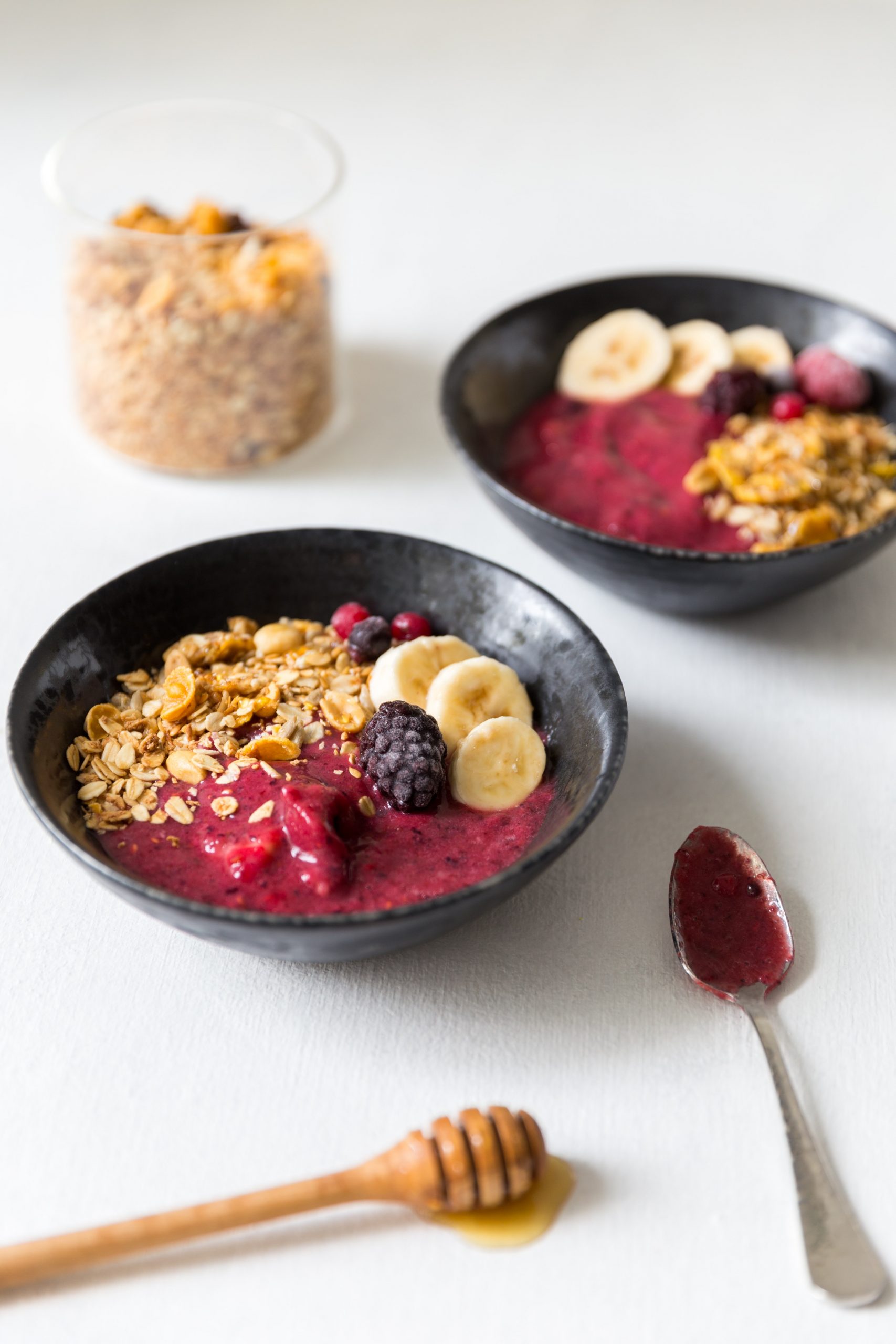 Avena y fruta