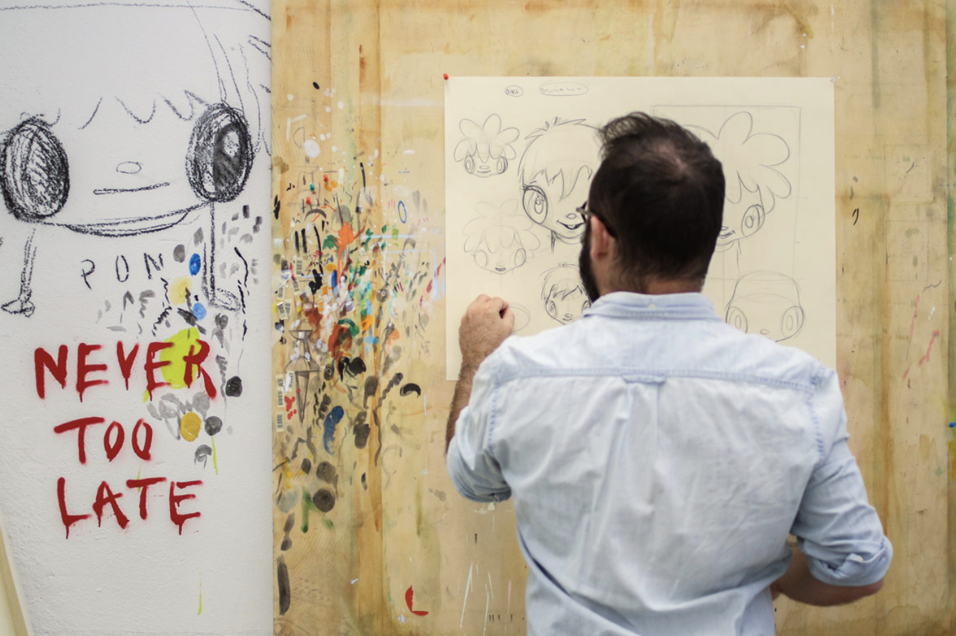 El artista de Málaga Javier Calleja/Foto: Javier Calleja Studio