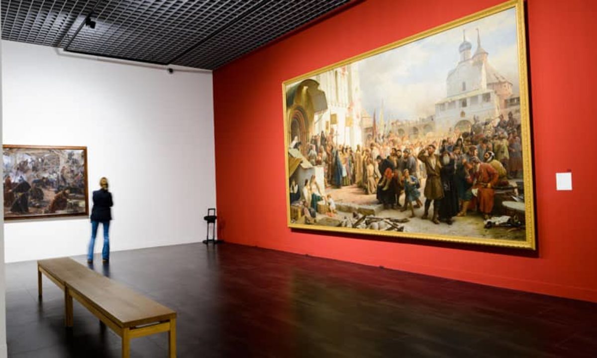 Interior del Museo Ruso de Málaga