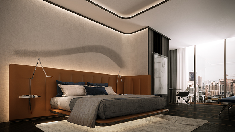 Dormitorio de una vivienda