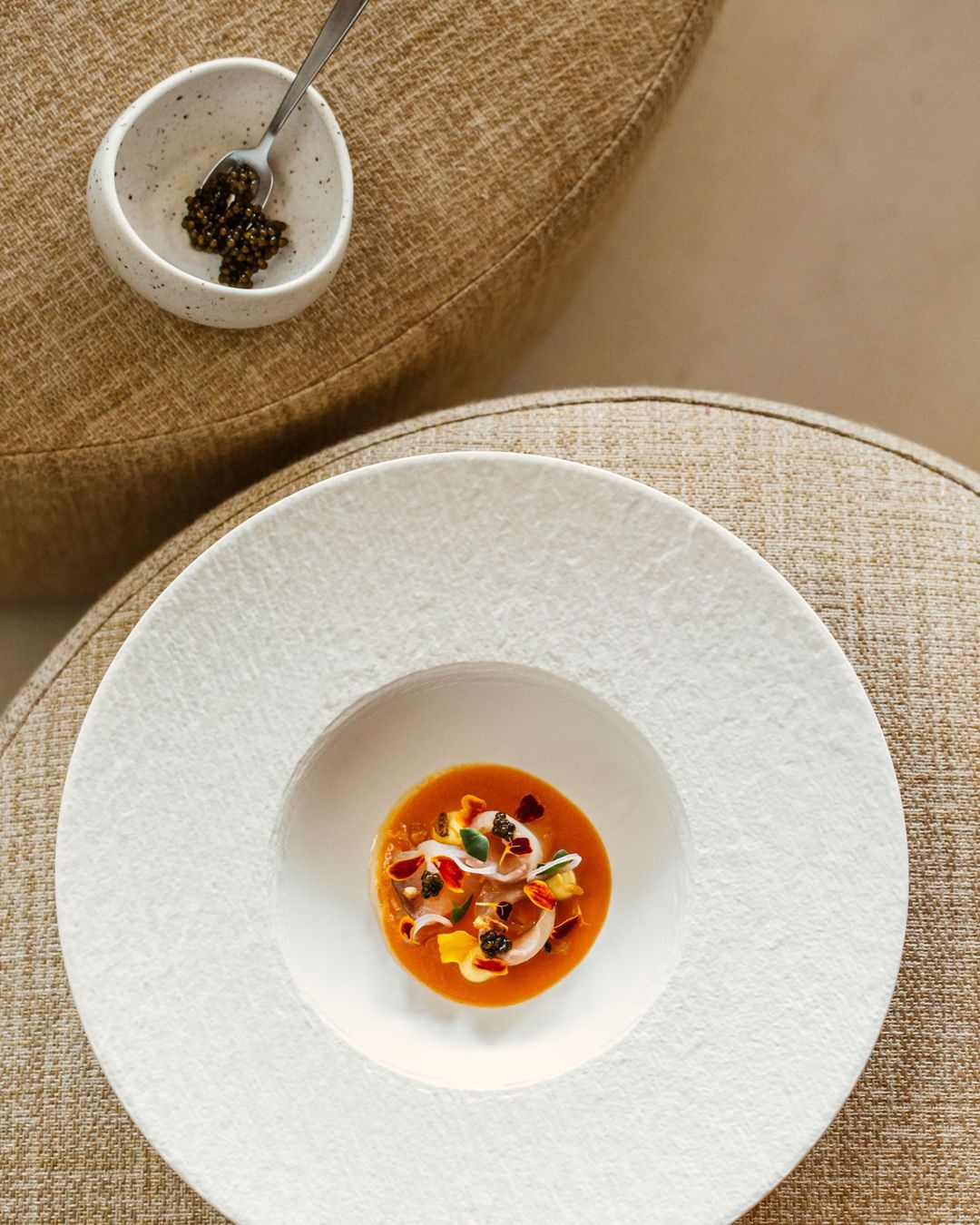 Amberjack tiradito / Foto: @lagaiaibiza