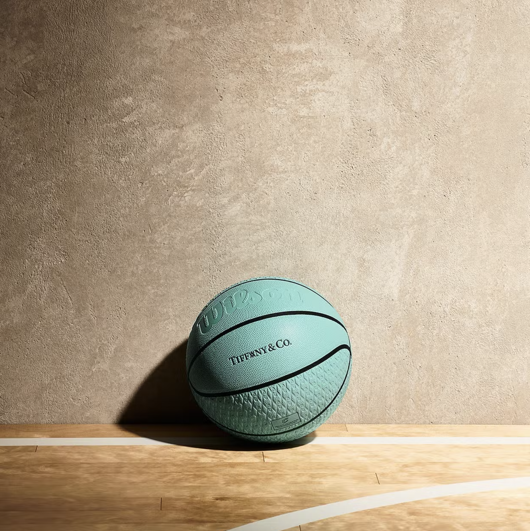 Bal&oacute;n de baloncesto de Tiffany y Daniel Arsham