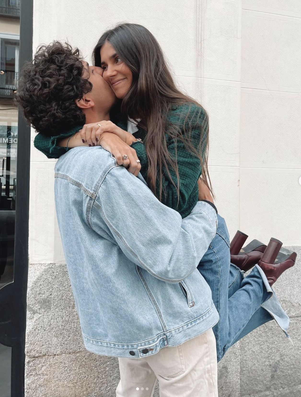 Tom&aacute;s P&aacute;ramo y Mar&iacute;a G. de Jaime/Foto: Instagram