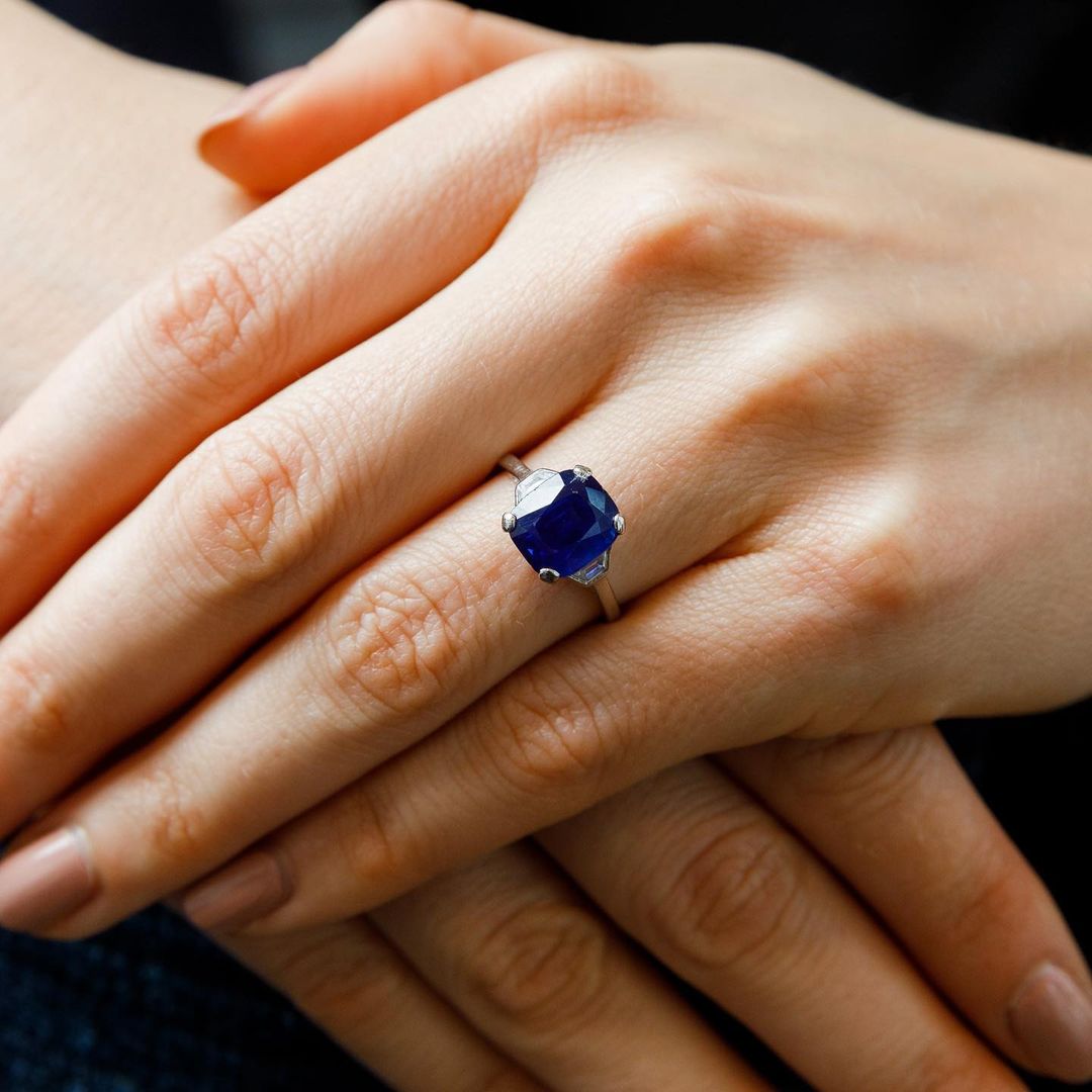 Diamante azul