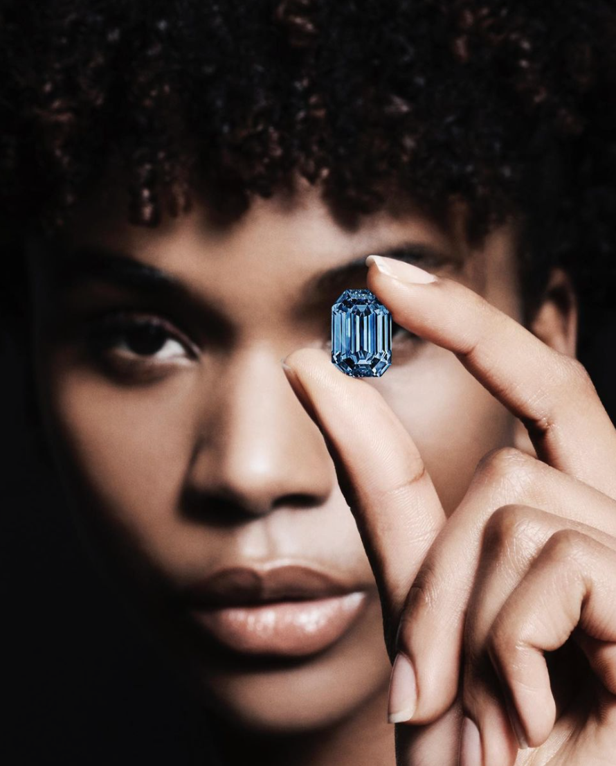 ‘The De Beers Cullinan Blue’