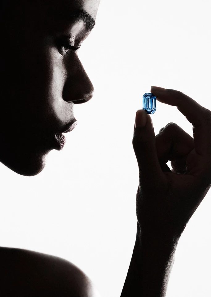Diamante azul