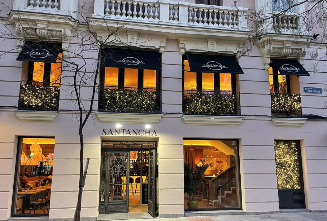 Fachada del nuevo restaurante Santancha