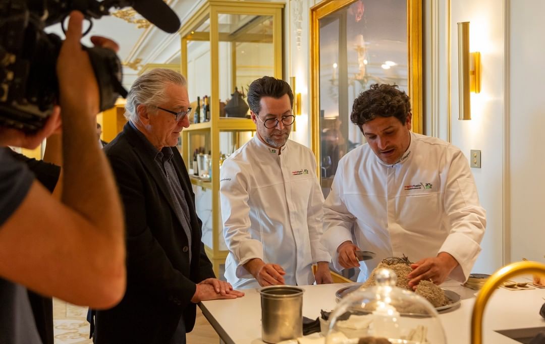Comida a Robert de Niro en el Ritz