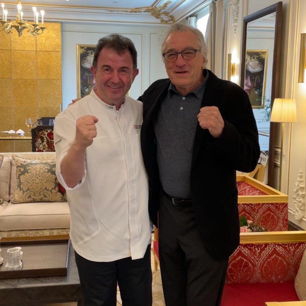 Comida a Robert de Niro en el Ritz