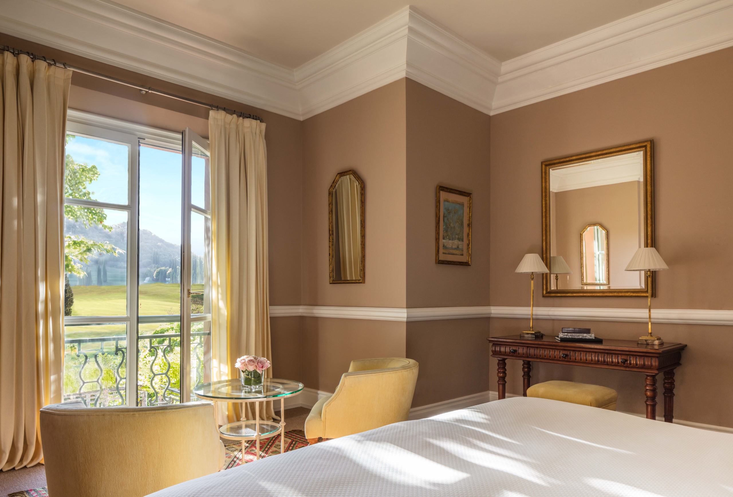 Suite con vistas en Anantara Villa Padierna/Foto: Villa Padierna