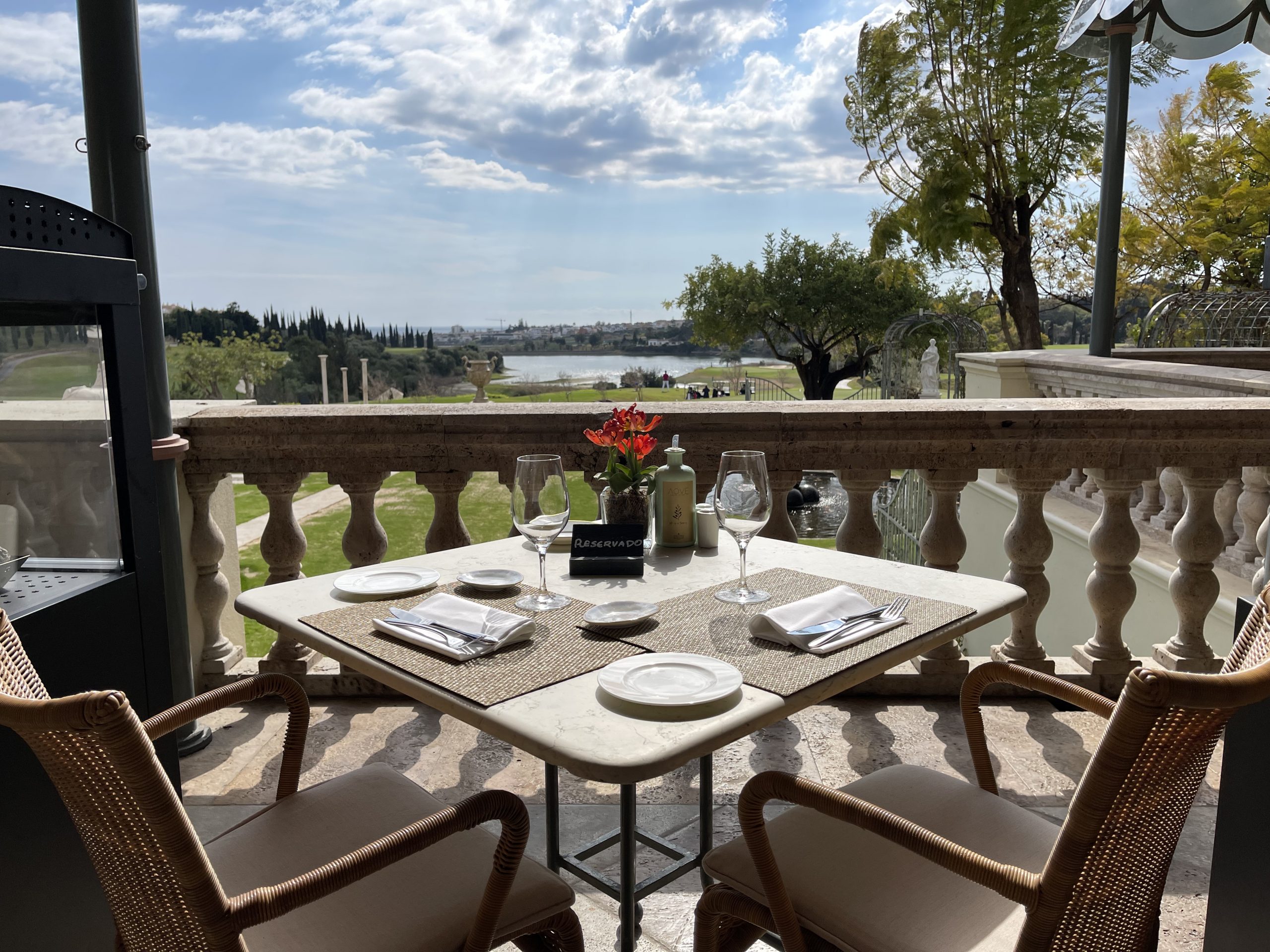 Comiendo en Villa Padierna/Foto: Fina Grosso