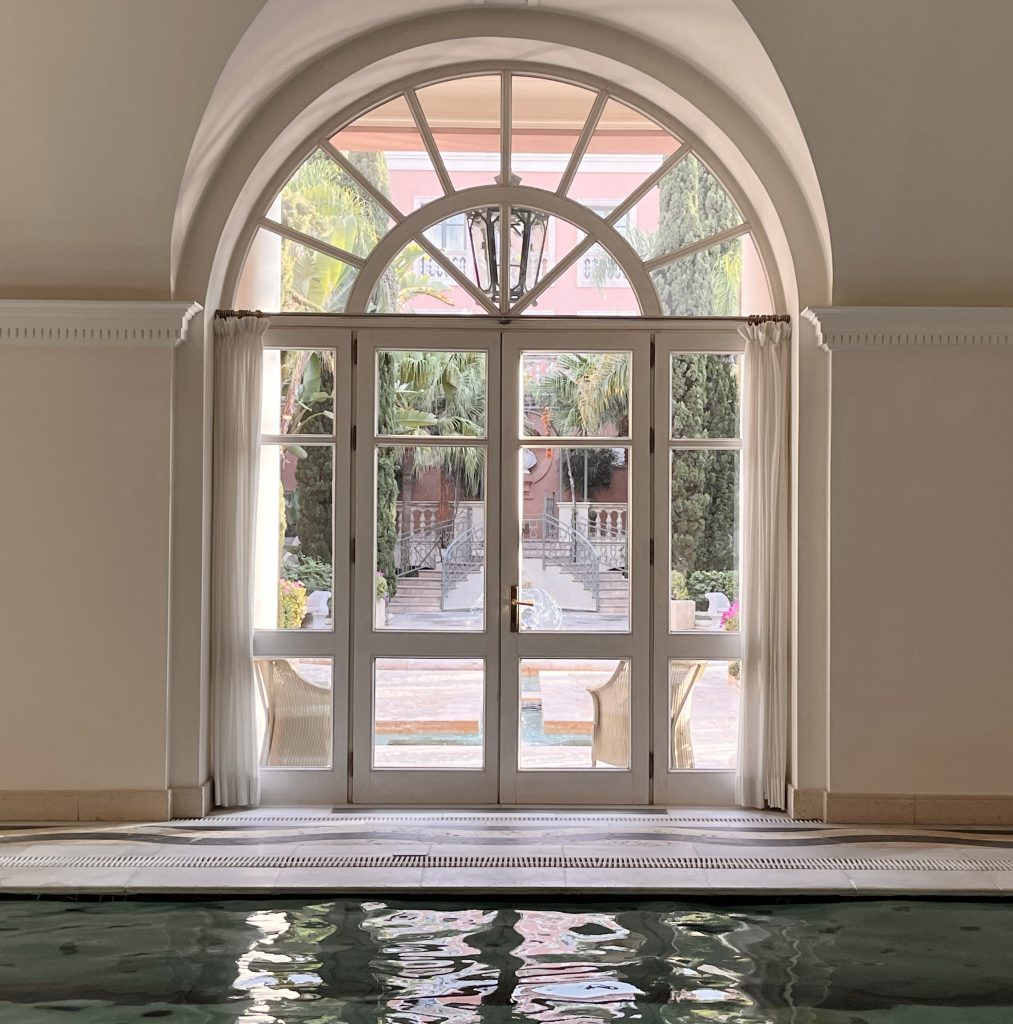 Una de las piscinas del Spa de Villa Padierna/Foto: Fina Grosso