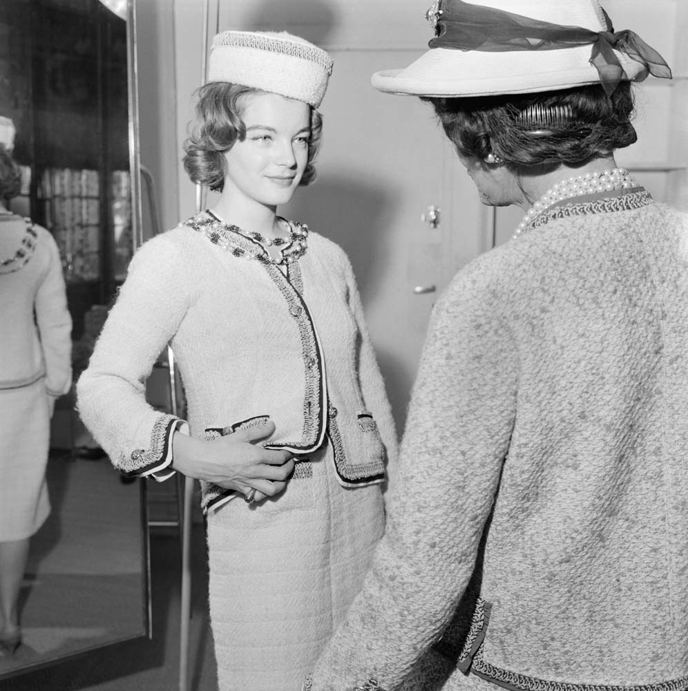 Romy Schneider y Coco Chanel / Foto: Giancarlo Botti