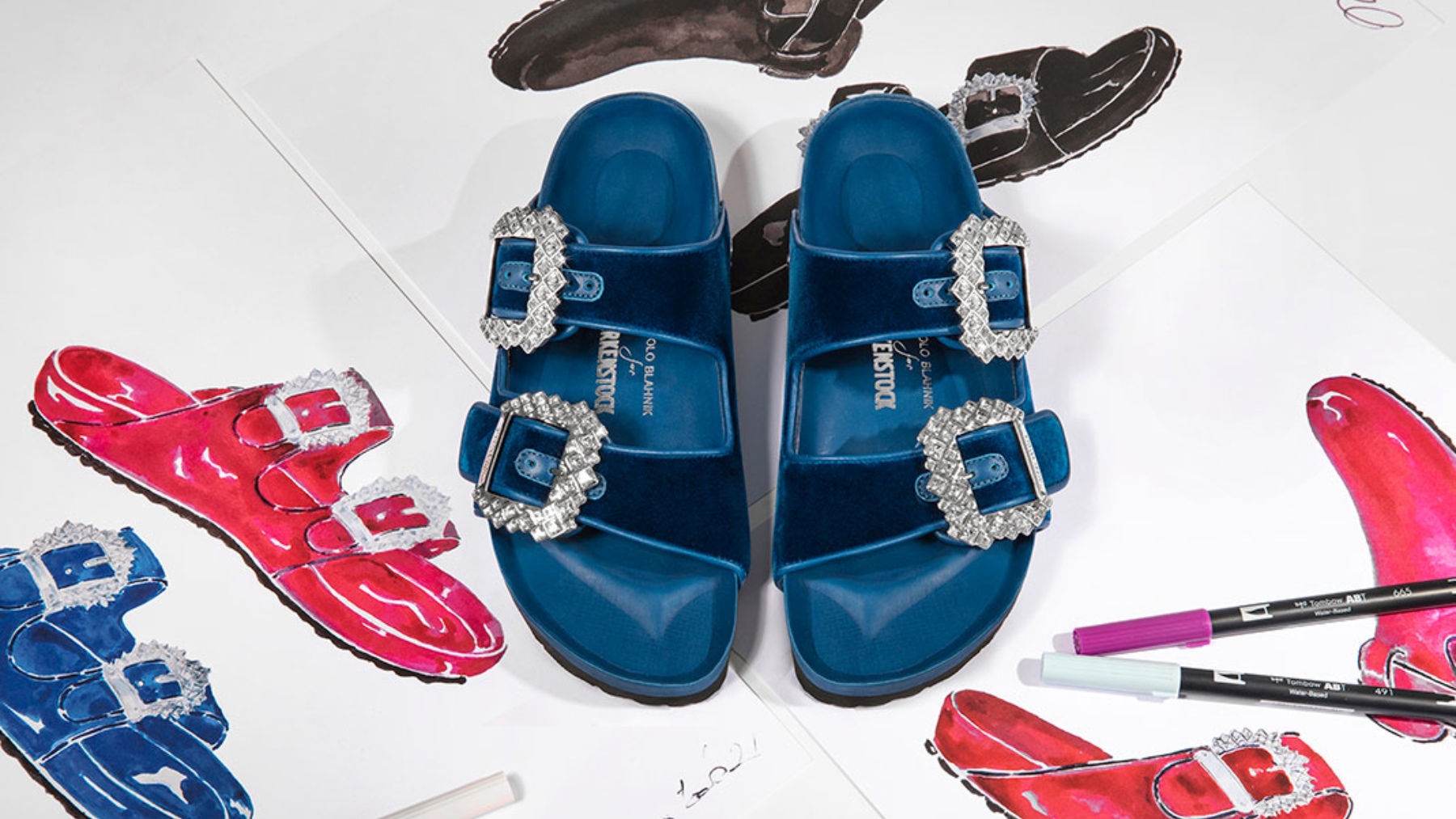 Manolo Blahnik x Birkenstock