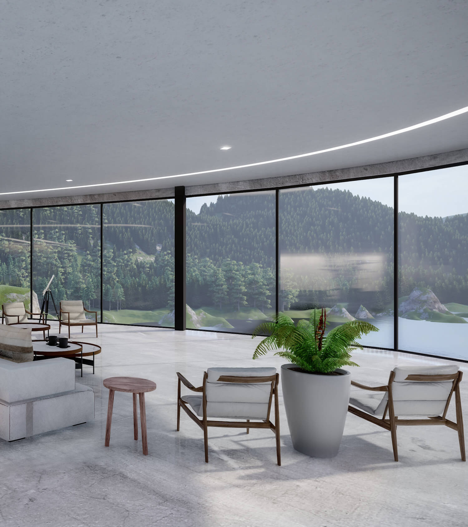 Casa de vacaciones sobre el lago