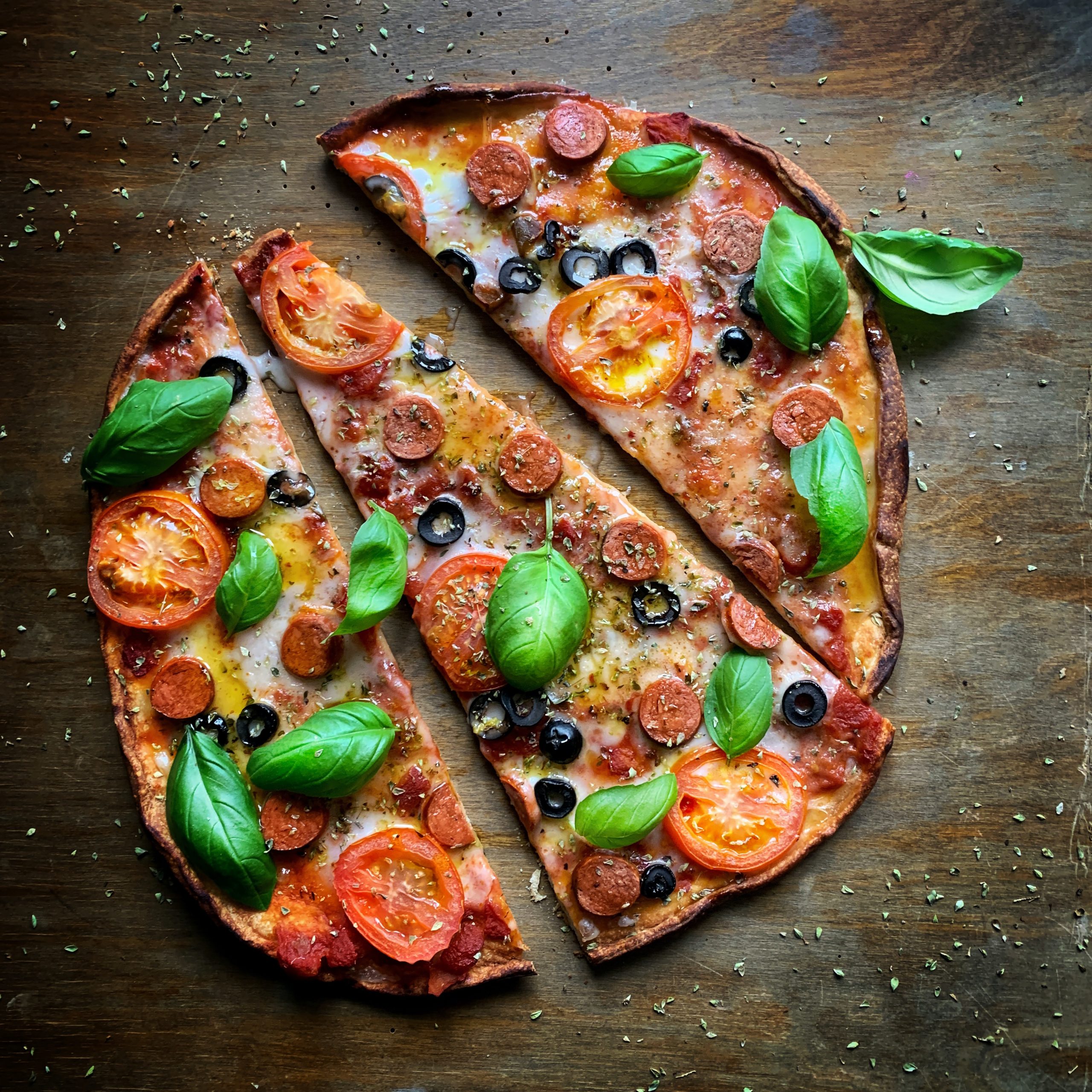 Pizza saludable