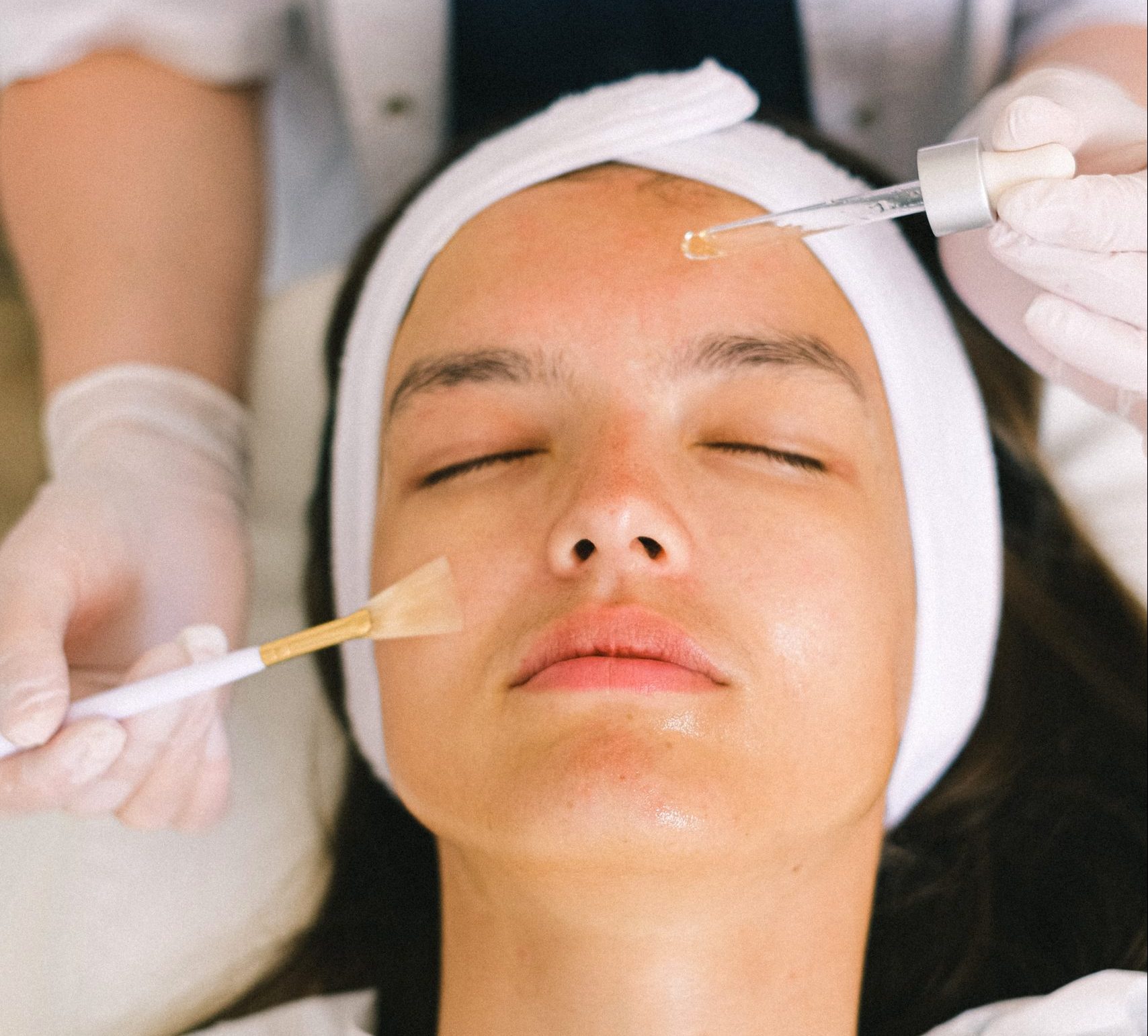 Tratamientos de belleza facial.