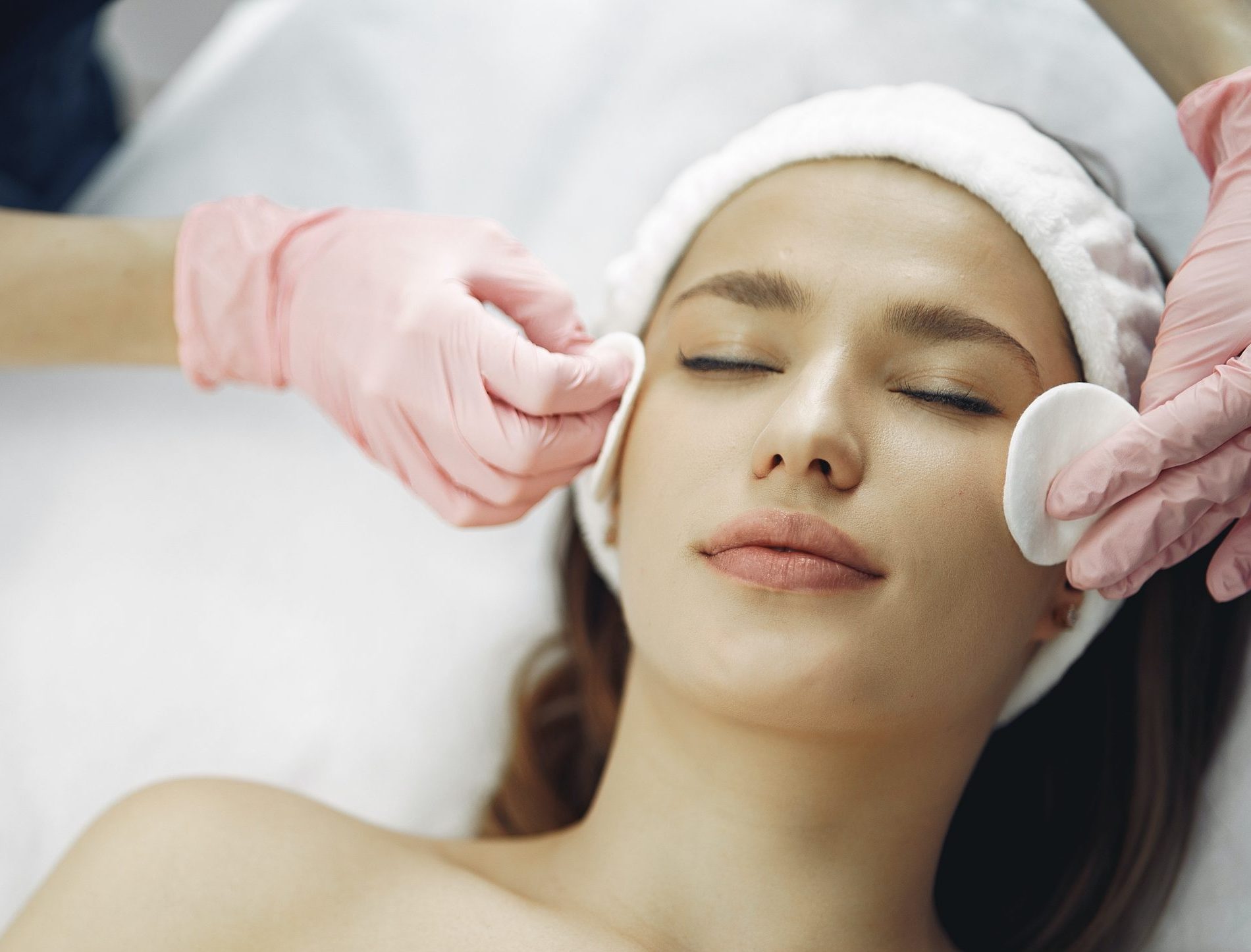 Tratamientos de belleza facial.
