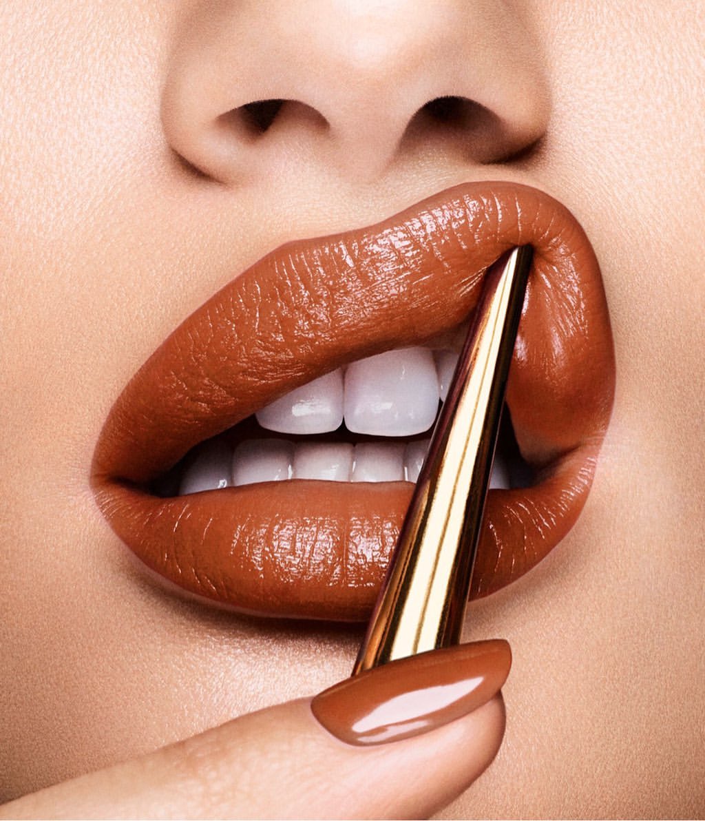 Labios pintados