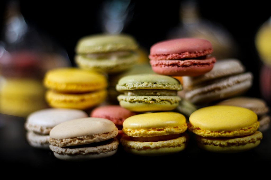 Macarons de colores