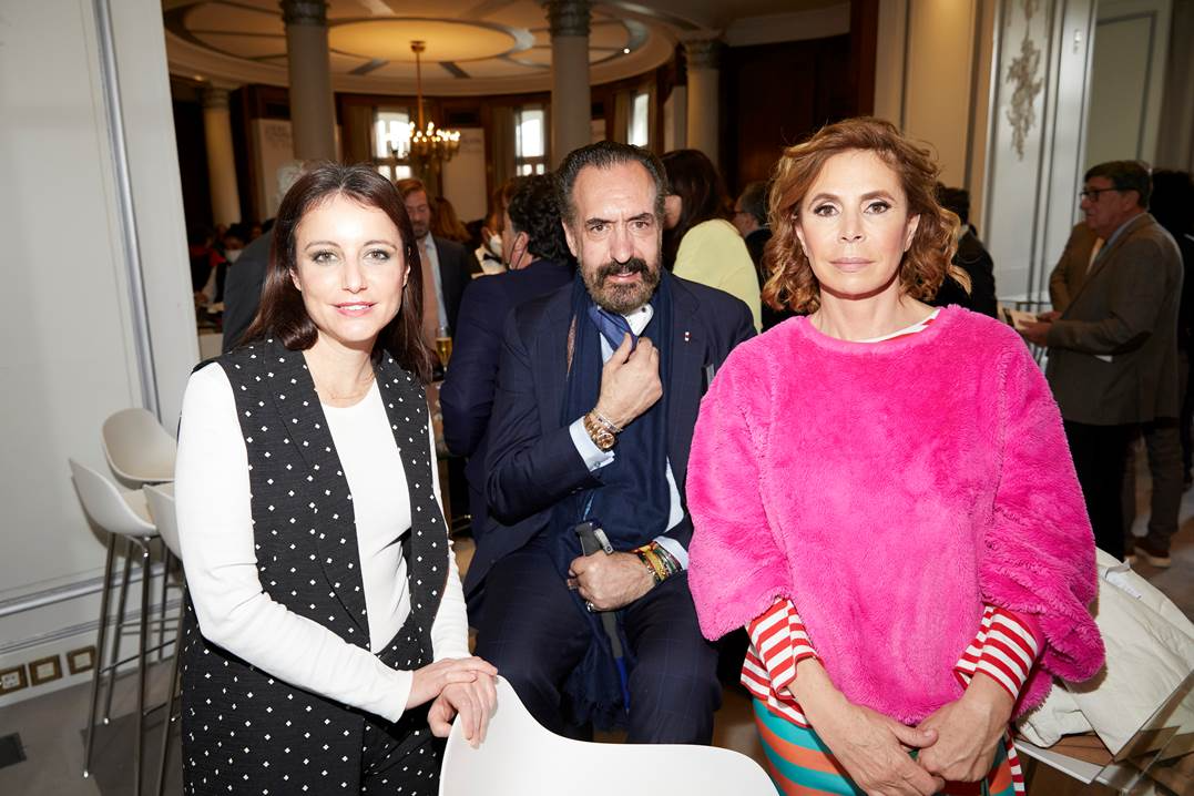 Andrea Levy, Jaime de Marichalar y Ágatha Ruiz de la Prada