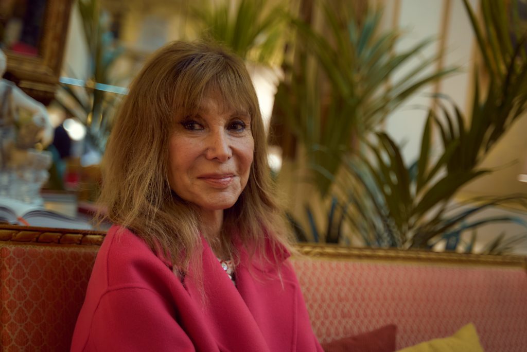 Pilar Eyre en el hotel Ritz de Barcelona