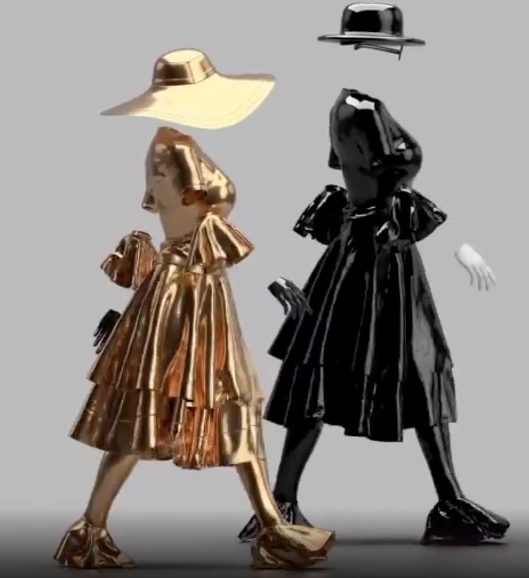 Desfile Desfile Metaverse Fashion Week 2022.