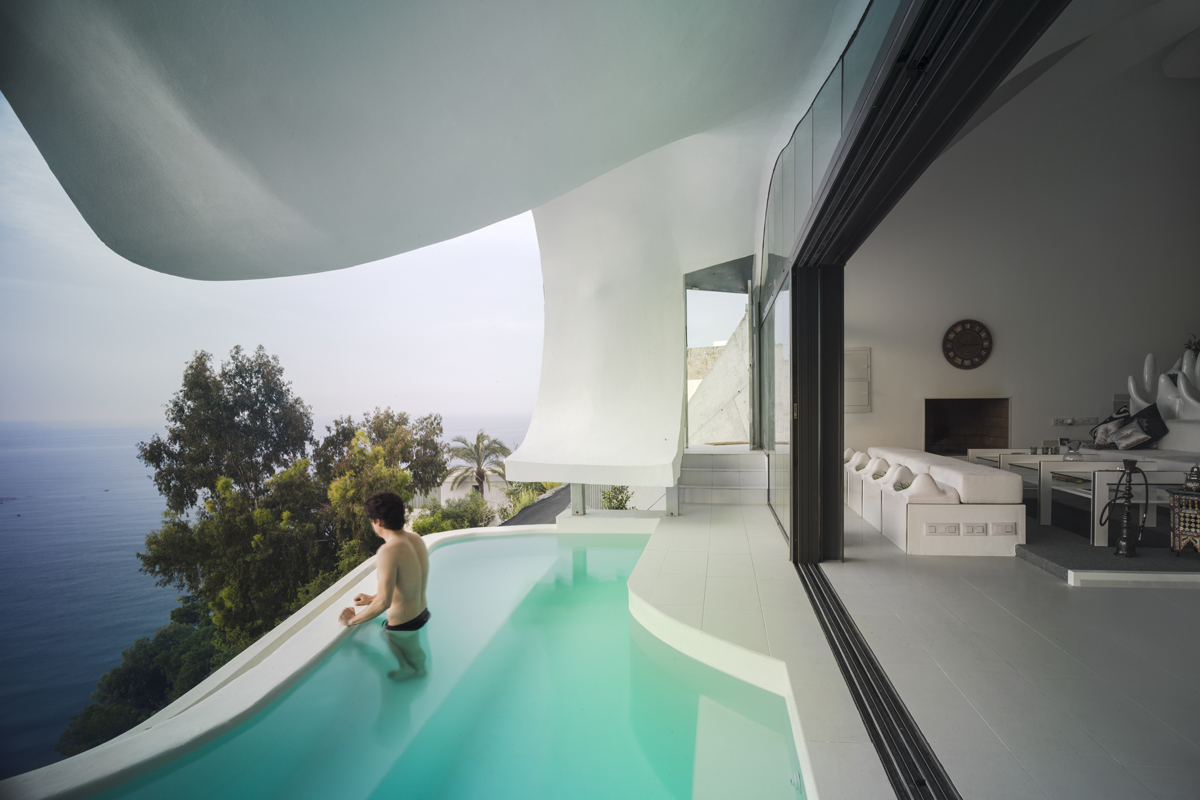 casa acantilado
