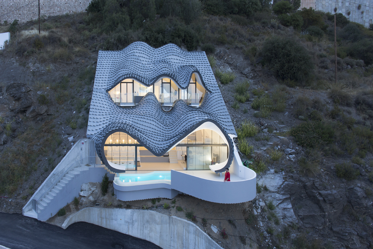 casa acantilado