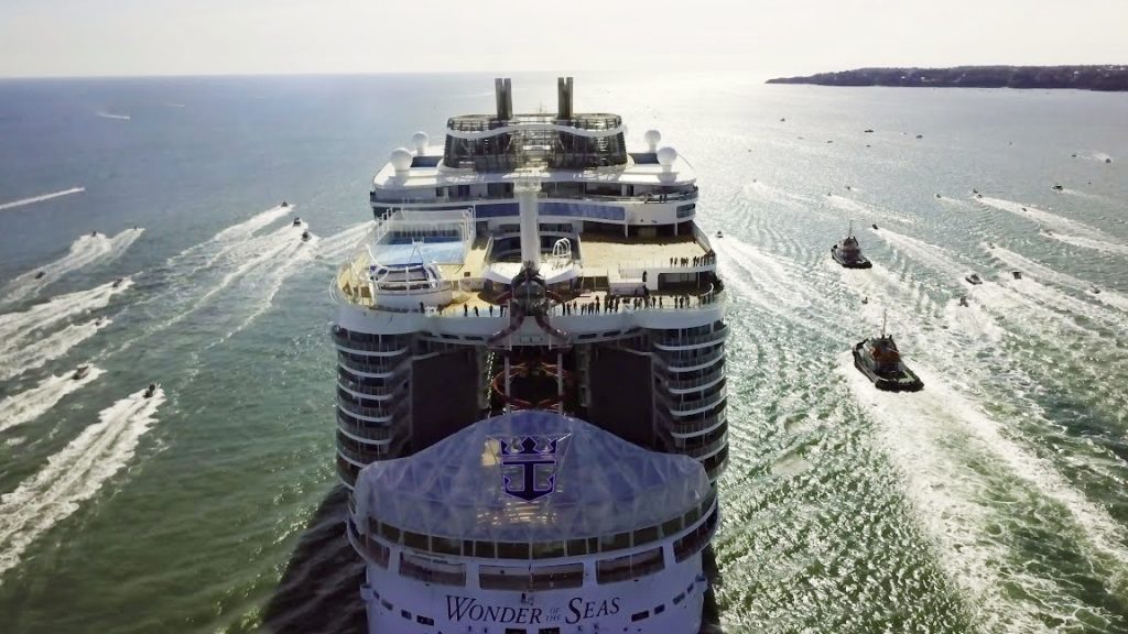 El crucero Wonder of the Seas
