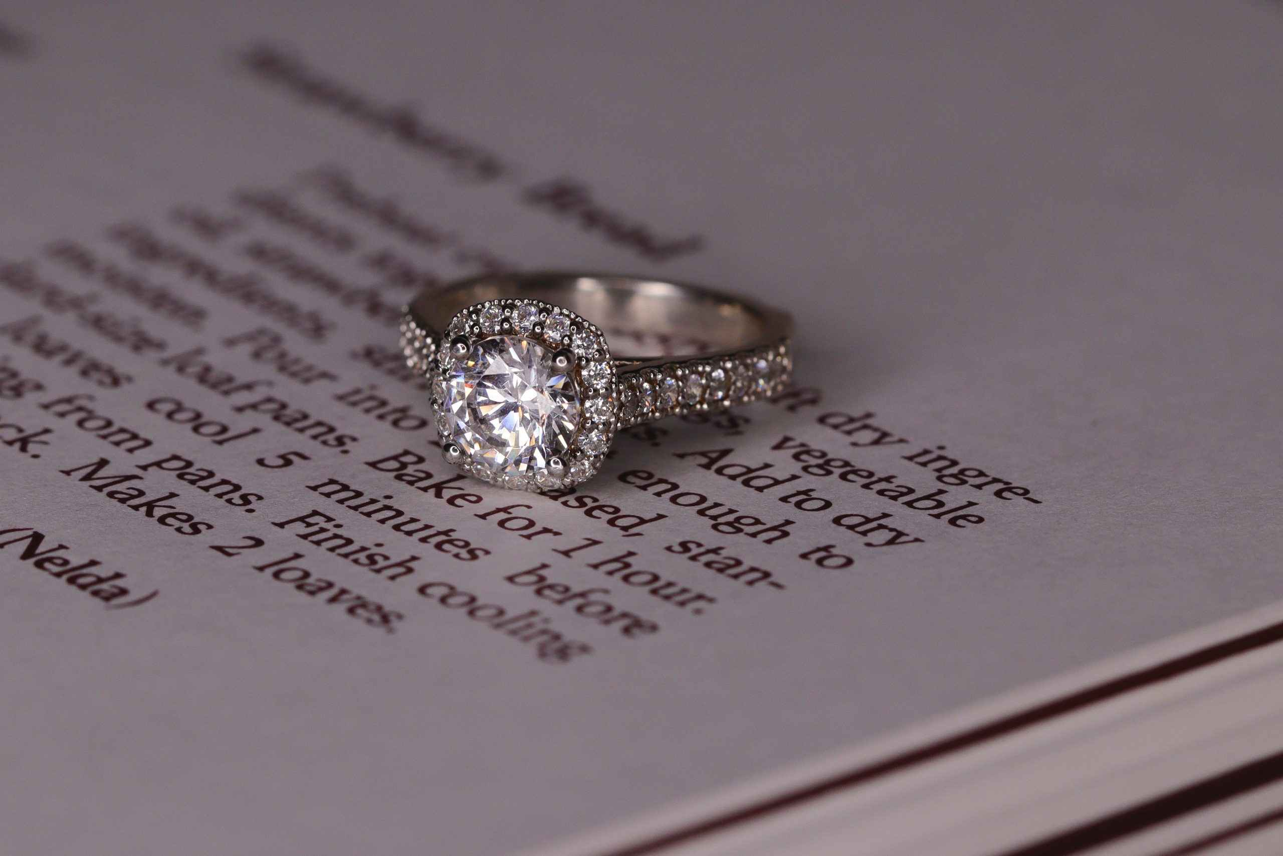 Anillo de diamantes