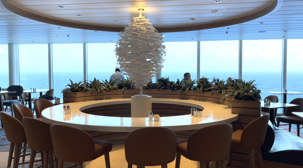 Uno de los restaurantes del 'Wonder of the Seas'