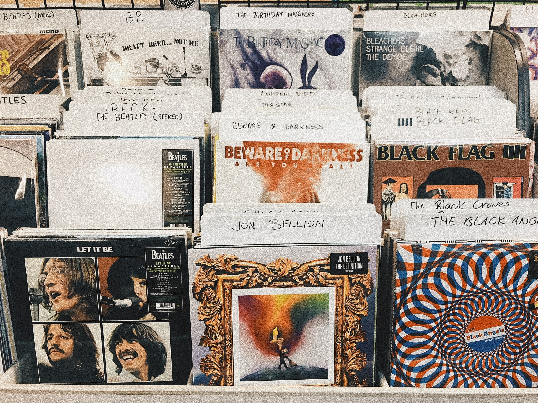 Colección discos de vinilo.