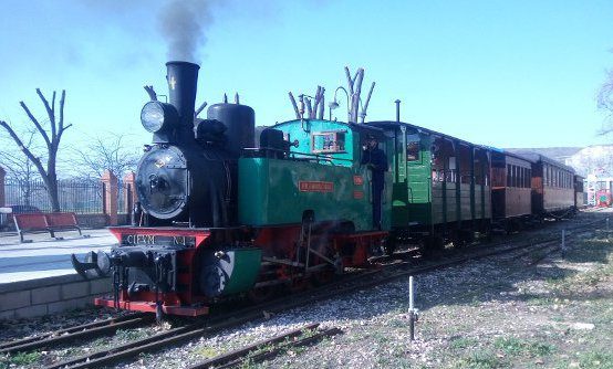 El tren de Arganda para disfrutar en familia.