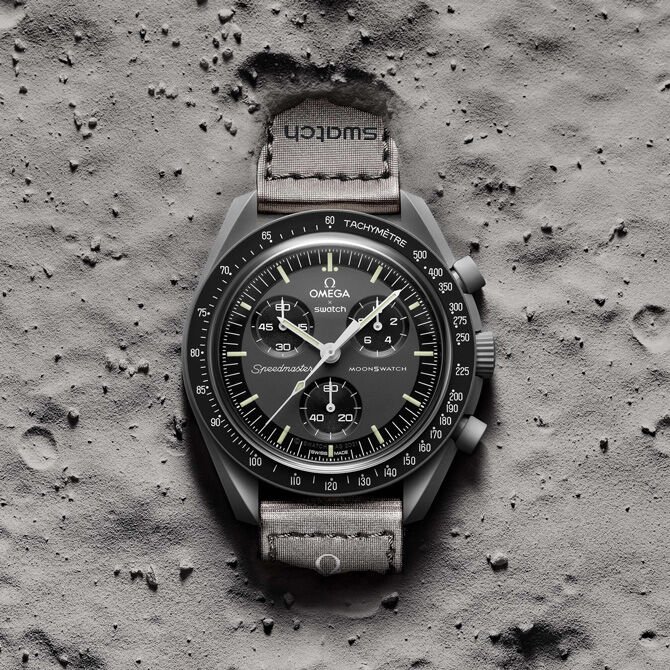 Speedmaster Moonwatch: Omega y Swatch