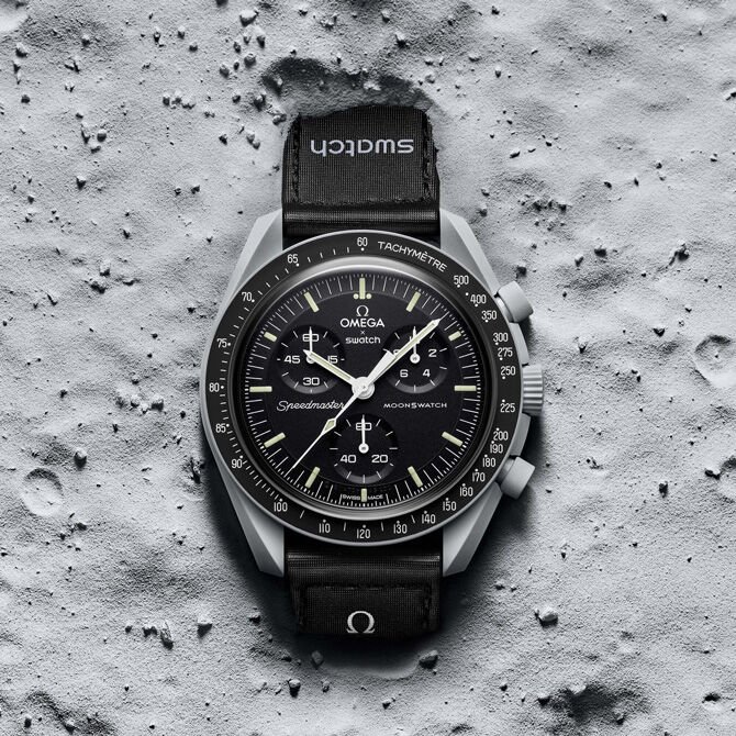 Speedmaster Moonwatch: Omega y Swatch