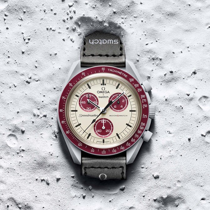 Speedmaster Moonwatch: Omega y Swatch